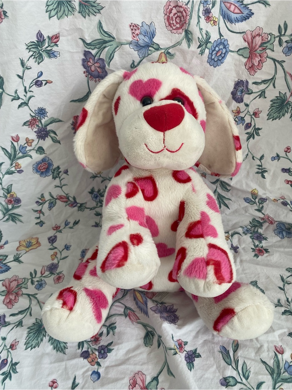 original Build-A-Bear "Hearts Fur You" Puppy